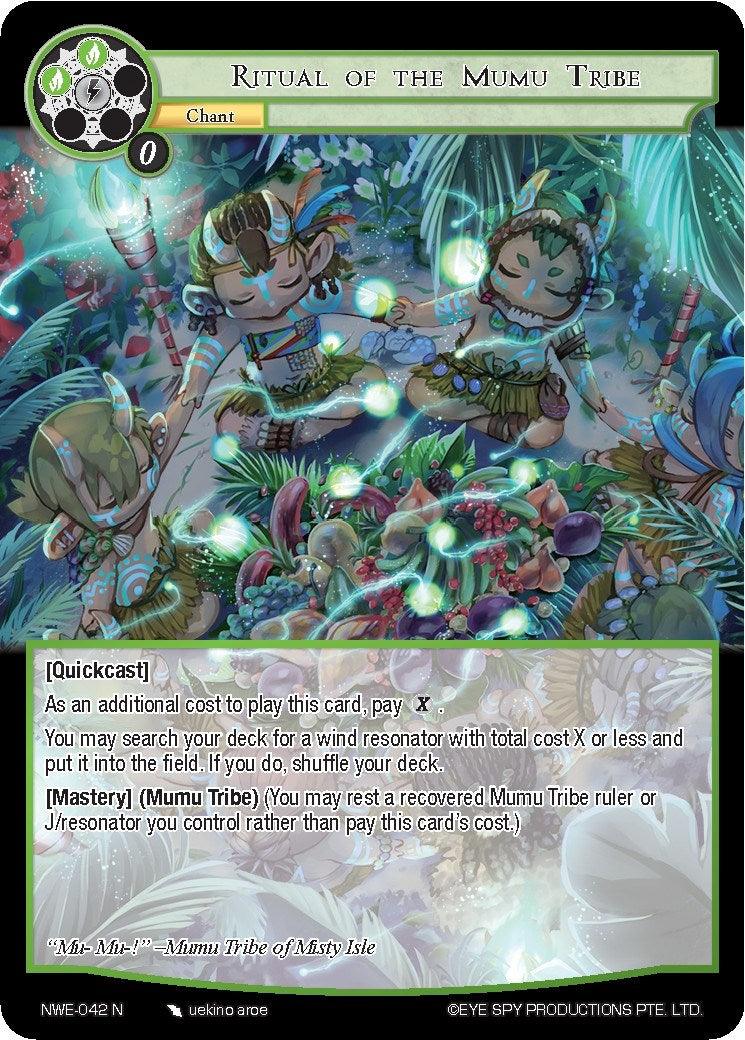 Ritual of the Mumu Tribe (NWE-042 N) [A New World Emerges] - POKÉ JEUX