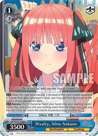 Rivalry, Nino Nakano (5HY/W101-E094 C) [The Quintessential Quintuplets Movie] - POKÉ JEUX