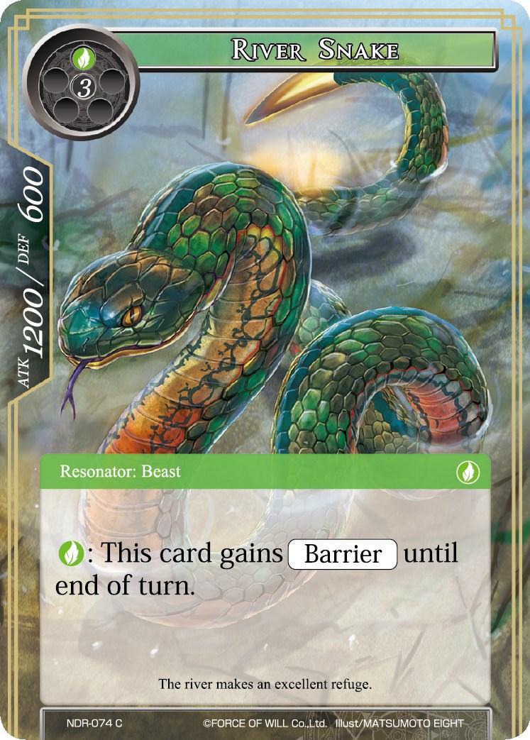 River Snake (NDR-074) [New Dawn Rises] - POKÉ JEUX