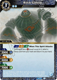 Rock Golem (BSS03-089) [Aquatic Invaders] - POKÉ JEUX