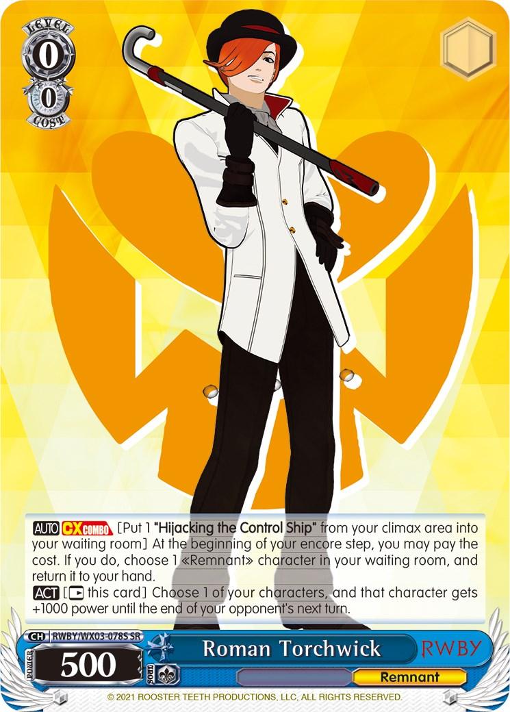Roman Torchwick (RWBY/WX03-078S SR) [RWBY] - POKÉ JEUX