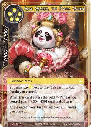Rose Quartz, the Panda Queen (ADK-021) [Advent of the Demon King] - POKÉ JEUX