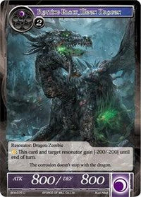 Rotting Black Moon Dragon (BFA-075) [Battle for Attoractia] - POKÉ JEUX