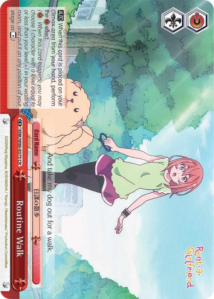 Routine Walk (KNK/W86-E075 CR) [Rent-A-Girlfriend] - POKÉ JEUX