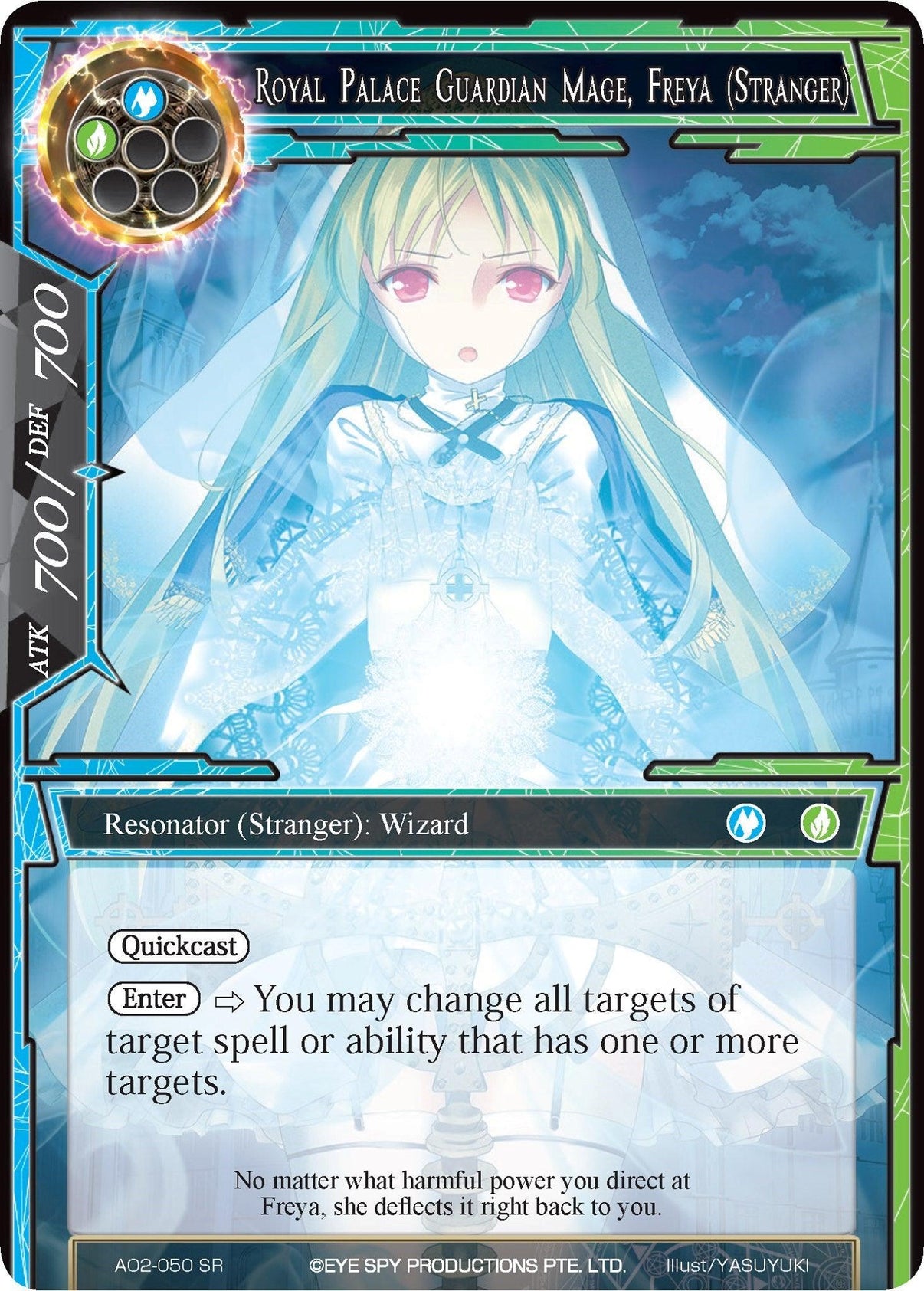 Royal Palace Guardian Mage, Freya (Stranger) (AO2-050) [Alice Origin II] - POKÉ JEUX