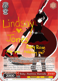 Ruby: Huntress Wannabe (RWBY/WX03-T04SP SP) [RWBY] - POKÉ JEUX