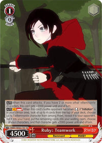 Ruby: Teamwork (RWBY/WX03-T07 TD) [RWBY] - POKÉ JEUX