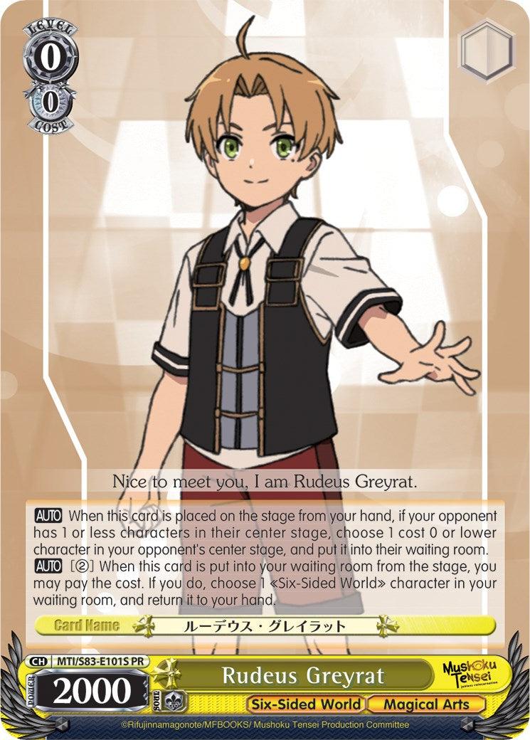 Rudeus Greyrat (MTI/S83-E101S PR) [Mushoku Tensei: Jobless Reincarnation] - POKÉ JEUX