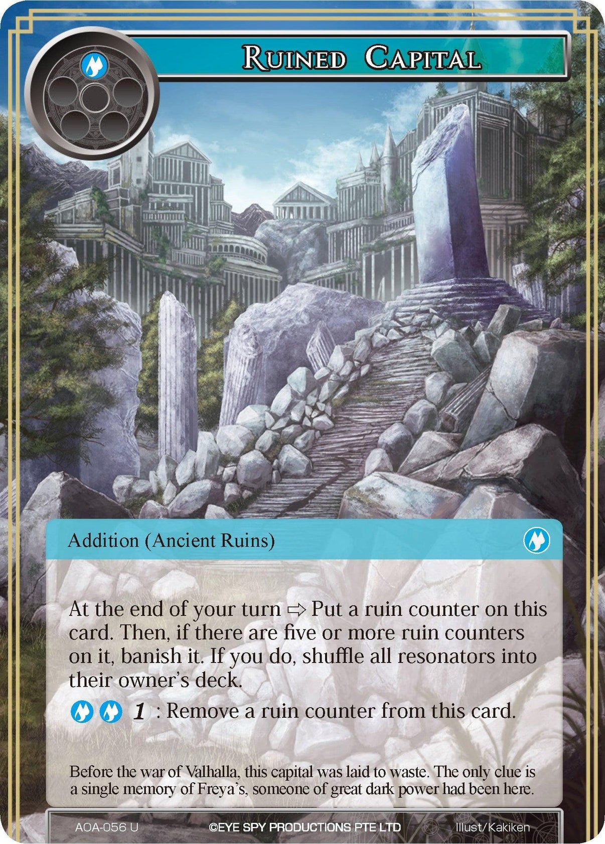 Ruined Capital (AOA-056) [Awakening of the Ancients] - POKÉ JEUX