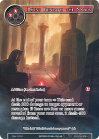 Ruins Beneath the Sands (Full Art) (SNV-030) [The Strangers of New Valhalla] - POKÉ JEUX