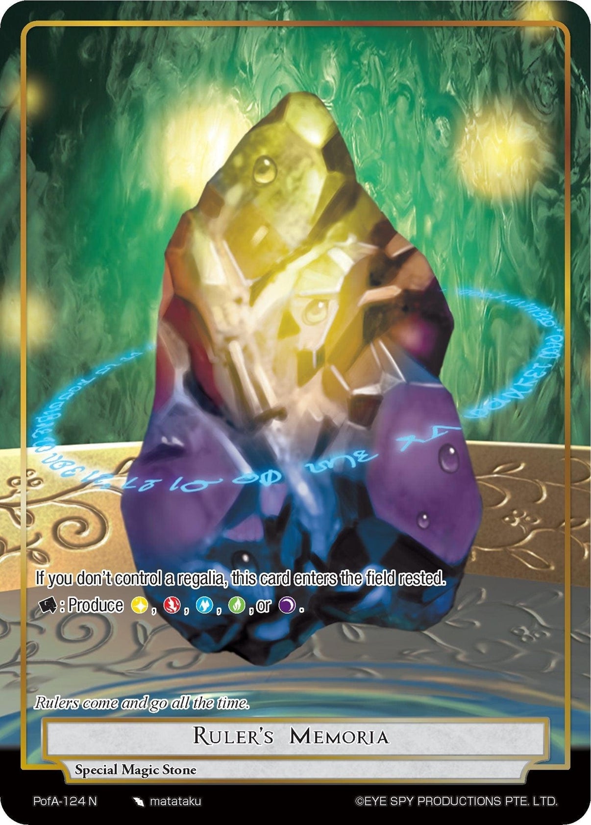 Ruler's Memoria (Full Art) (PofA-124) [Alice Origin IV: Prologue of Attoractia] - POKÉ JEUX