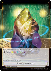 Ruler's Memoria (PofA-124) [Alice Origin IV: Prologue of Attoractia] - POKÉ JEUX