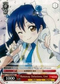 Runaway Delusions, Umi (LL/W24-E062 C) [Love Live!] - POKÉ JEUX