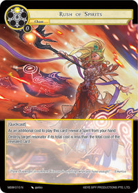 Rush of Spirits (MSW-010) [The Magic Stone War - Zero] - POKÉ JEUX