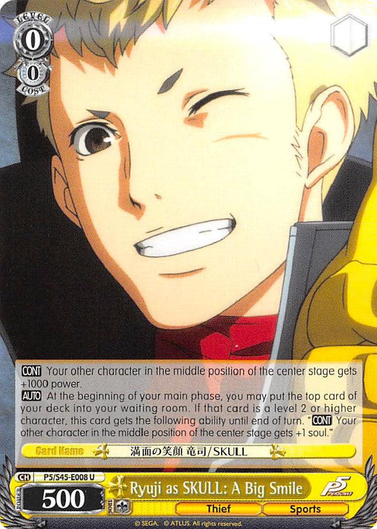 Ryuji as SKULL: A Big Smile (P5/S45-E008 U) [Persona 5] - POKÉ JEUX