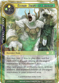 Sacred Beast of Artemis (AO3-079) [Alice Origin III] - POKÉ JEUX