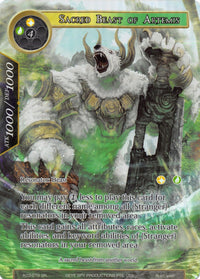 Sacred Beast of Artemis (Full Art) (AO3-079) [Alice Origin III] - POKÉ JEUX