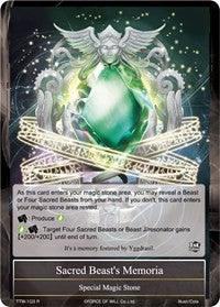 Sacred Beast's Memoria (TTW-103) [The Twilight Wanderer] - POKÉ JEUX
