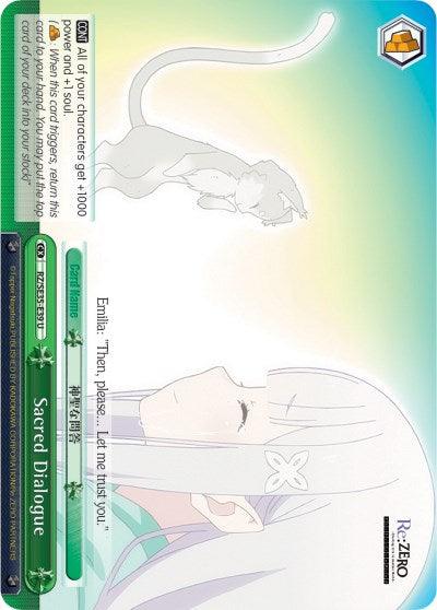 Sacred Dialogue (RZ/SE35-E39 U) (Parallel Foil) [Re:ZERO: The Frozen Bond] - POKÉ JEUX
