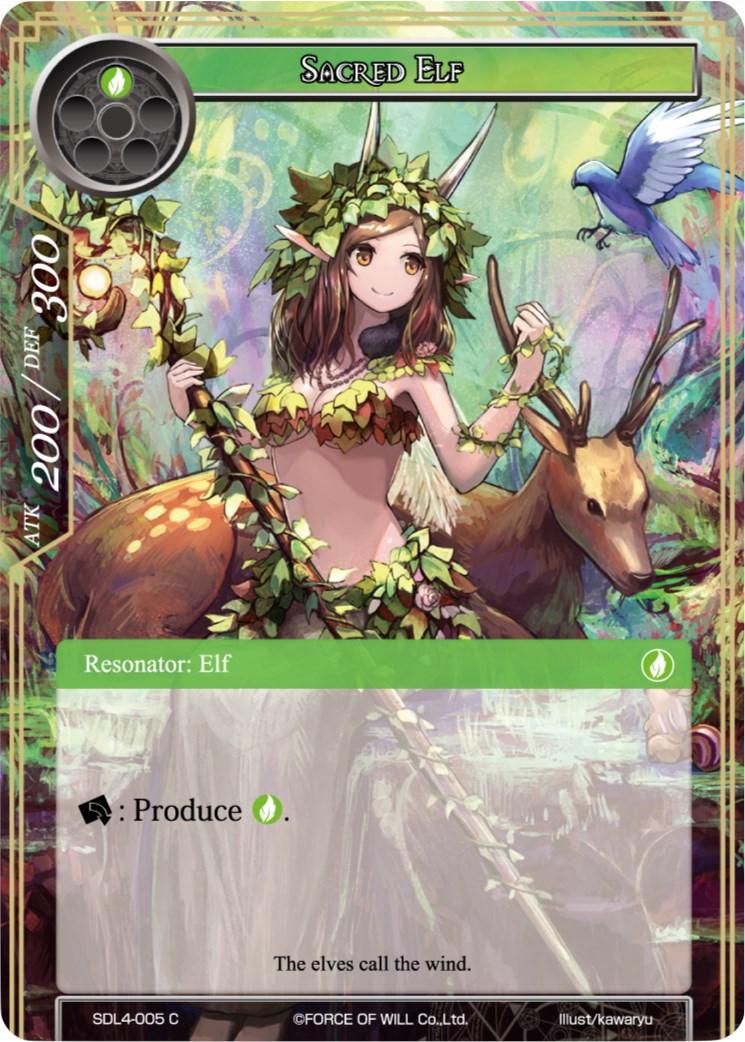 Sacred Elf (SDL4-005) [Starter Deck: Swarming Elves] - POKÉ JEUX