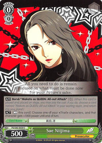 Sae Niijima (P5/S45-E039 C) [Persona 5] - POKÉ JEUX