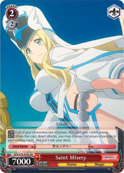 Saint Misery (BFR/S78-E058 RR) [BOFURI: I Don't Want to Get Hurt, so I'll Max Out My Defense] - POKÉ JEUX