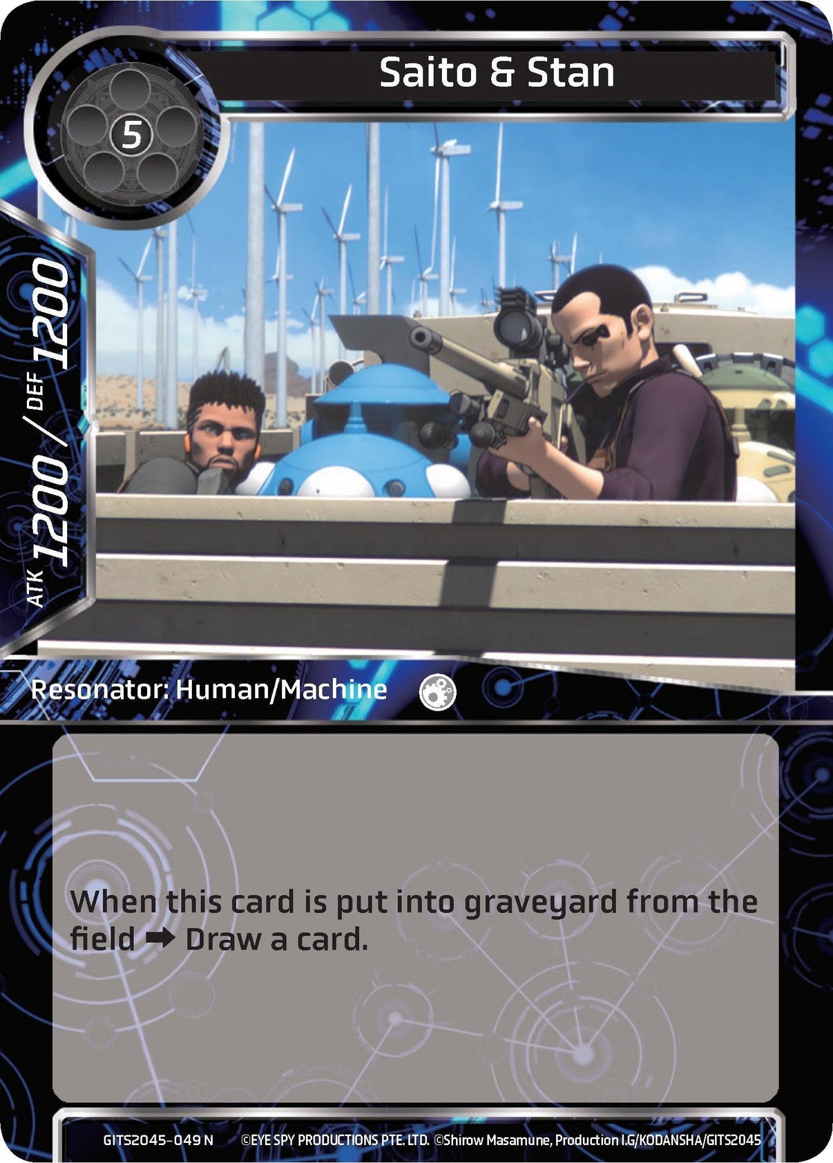 Saito & Stan (GITS2045-049) [Ghost in the Shell SAC_2045] - POKÉ JEUX