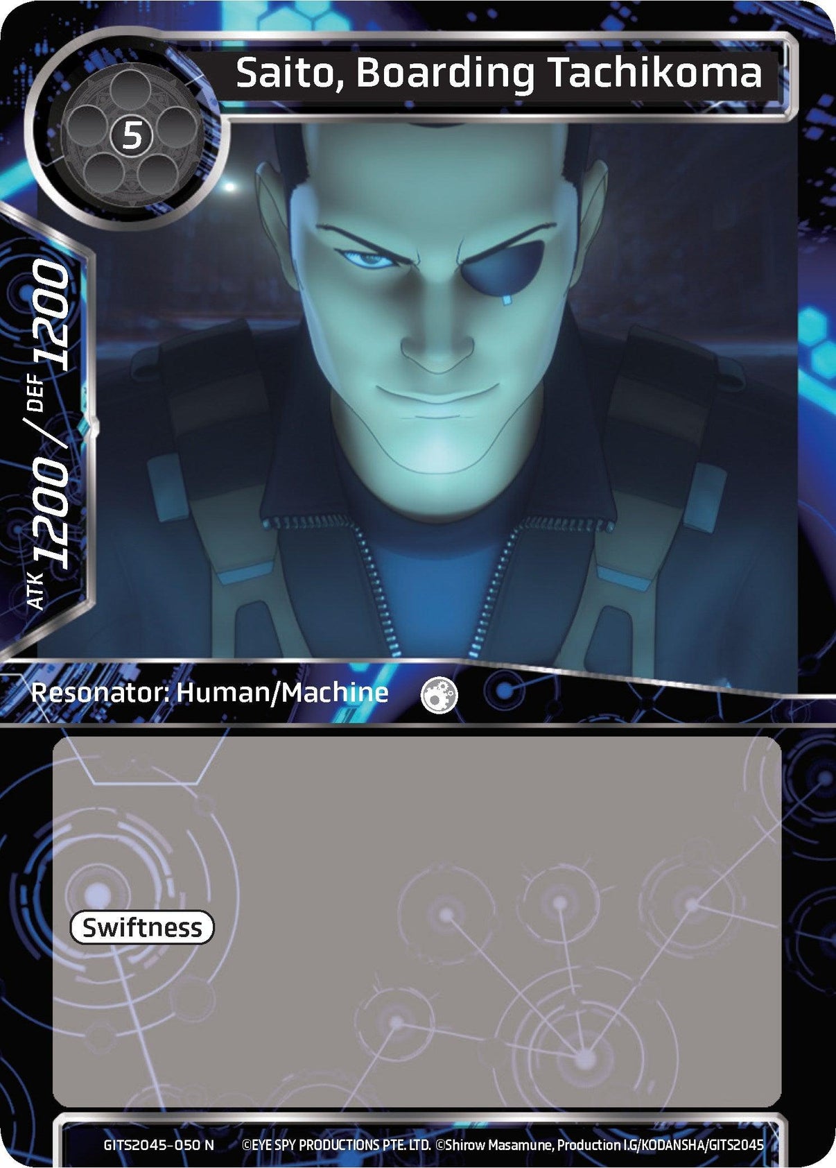 Saito, Boarding Tachikoma (GITS2045-050) [Ghost in the Shell SAC_2045] - POKÉ JEUX