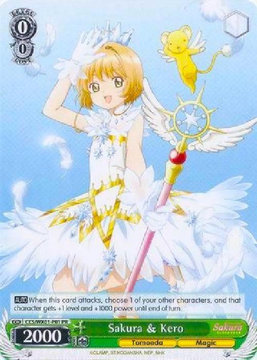 Sakura & Kero (CCS/WX01-P01 PR) (Promo) [Cardcaptor Sakura: Clear Card] - POKÉ JEUX
