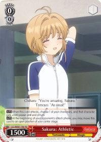 Sakura: Athletic (CCS/WX01-T09 TD) [Cardcaptor Sakura: Clear Card] - POKÉ JEUX