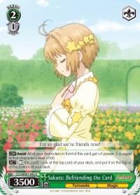 Sakura: Befriending the Card (CCS/WX01-042 U) [Cardcaptor Sakura: Clear Card] - POKÉ JEUX