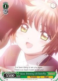 Sakura: Brimming with Butterflies (CCS/WX01-T02 TD) [Cardcaptor Sakura: Clear Card] - POKÉ JEUX