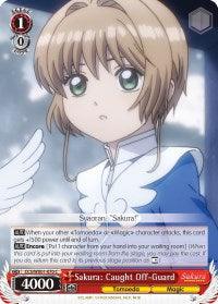 Sakura: Caught Off-Guard (CCS/WX01-070 C) [Cardcaptor Sakura: Clear Card] - POKÉ JEUX