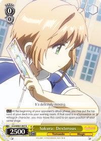 Sakura: Dexterous (CCS/WX01-007 R) [Cardcaptor Sakura: Clear Card] - POKÉ JEUX