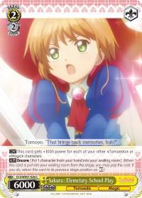 Sakura: Elemetary School Play (CCS/WX01-026 C) [Cardcaptor Sakura: Clear Card] - POKÉ JEUX