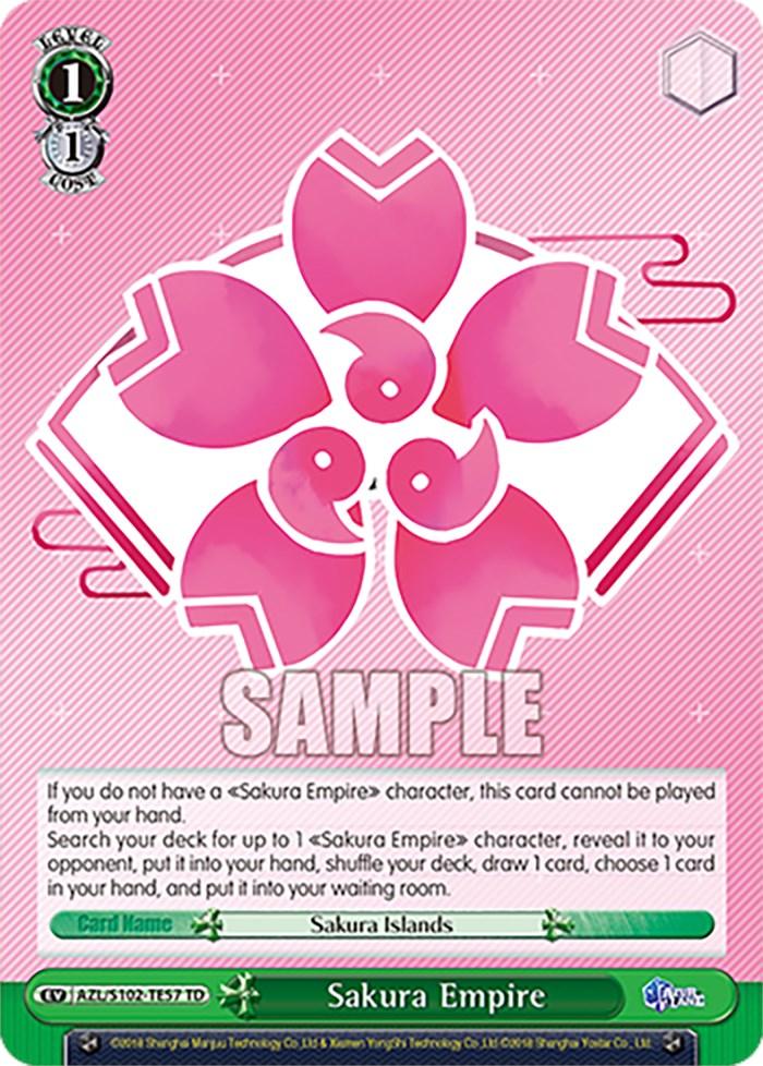 Sakura Empire (AZL/S102-TE57 TD) [Azur Lane] - POKÉ JEUX
