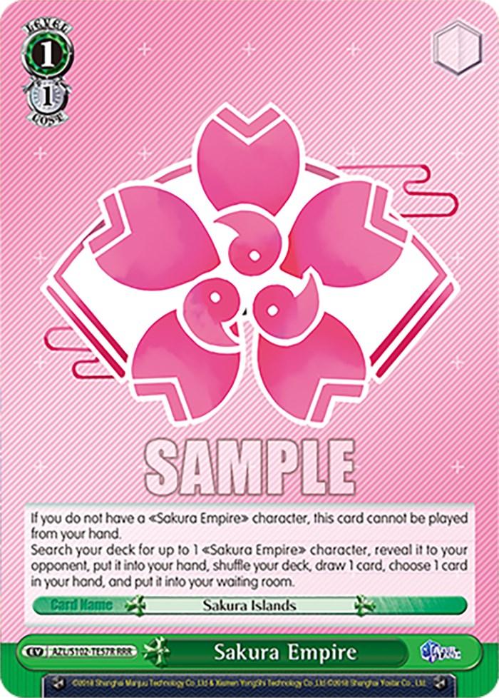 Sakura Empire (AZL/S102-TE57R RRR) [Azur Lane] - POKÉ JEUX