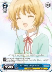 Sakura: Hospitable (CCS/WX01-088 U) [Cardcaptor Sakura: Clear Card] - POKÉ JEUX