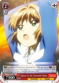 Sakura: In the Torrential Flame (CCS/WX01-066 U) [Cardcaptor Sakura: Clear Card] - POKÉ JEUX