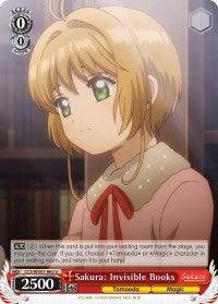 Sakura: Invisible Books (CCS/WX01-065 U) [Cardcaptor Sakura: Clear Card] - POKÉ JEUX