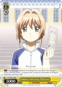 Sakura: Not Very Effective (CCS/WX01-008 R) [Cardcaptor Sakura: Clear Card] - POKÉ JEUX