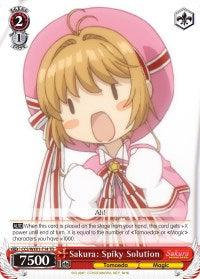 Sakura: Spiky Solution (CCS/WX01-T14 TD) [Cardcaptor Sakura: Clear Card] - POKÉ JEUX