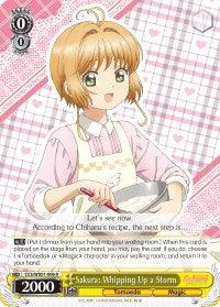 Sakura: Whipping Up a Storm (CCS/WX01-006 R) [Cardcaptor Sakura: Clear Card] - POKÉ JEUX