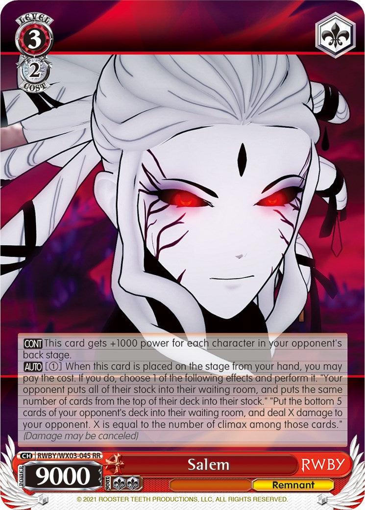 Salem (RWBY/WX03-045 RR) [RWBY] - POKÉ JEUX