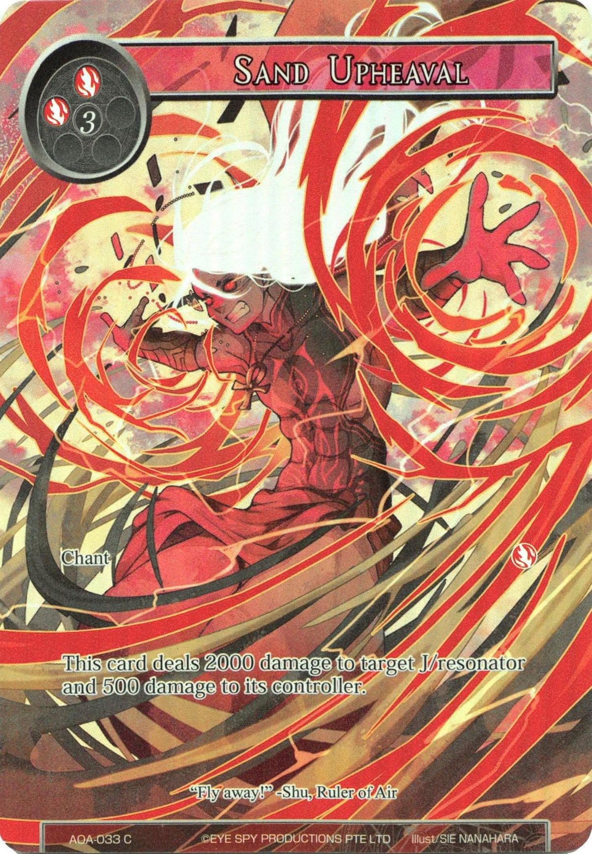 Sand Upheaval (Full Art) (AOA-033) [Awakening of the Ancients] - POKÉ JEUX