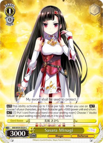 Sasara Minagi (MR/W59-E020 C) [Magia Record: Puella Magi Madoka Magica [Side Story] (Mobile)] - POKÉ JEUX