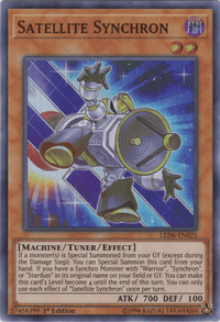 Satellite Synchron [LED6-EN025] Super Rare - POKÉ JEUX