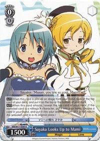 Sayaka Looks Up to Mami (MM/W17-E084 R) [Puella Magi Madoka Magica] - POKÉ JEUX