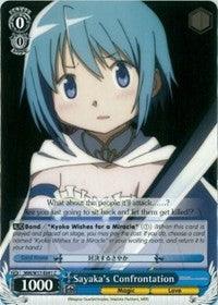 Sayaka's Confrontation (MM/W17-E091 C) [Puella Magi Madoka Magica] - POKÉ JEUX