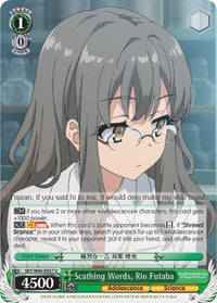 Scathing Words, Rio Futaba (SBY/W64-E037 U) [Rascal Does Not Dream of Bunny Girl Senpai] - POKÉ JEUX